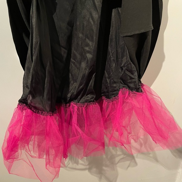 Ruby Rox Prom or Cocktail Dress, Black with Pink Sequins - Picture 6 of 7